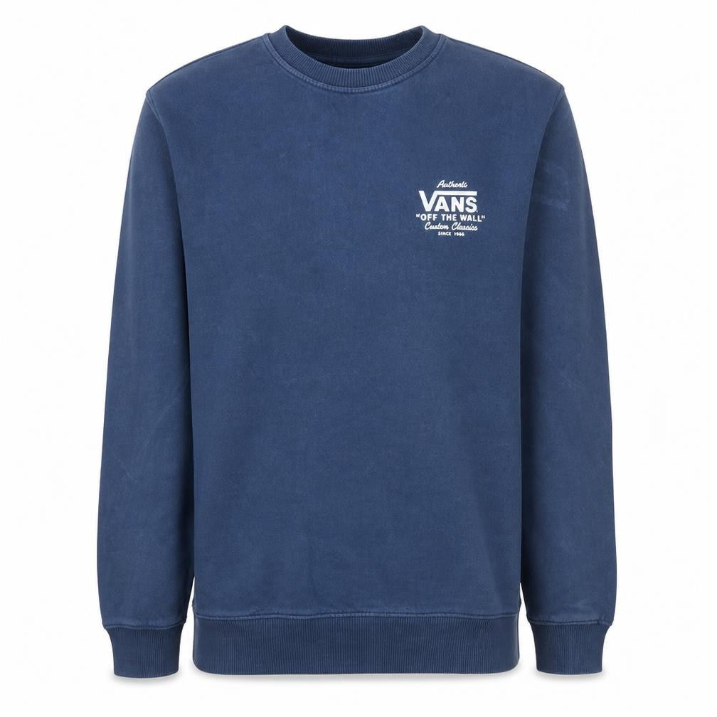 Mens UK Size S Vans Blue Pullover Sweatshirt