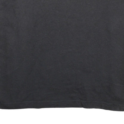 Adidas Men's Black & Grey V-Neck Short Sleeve T-Shirt Size L 44/46