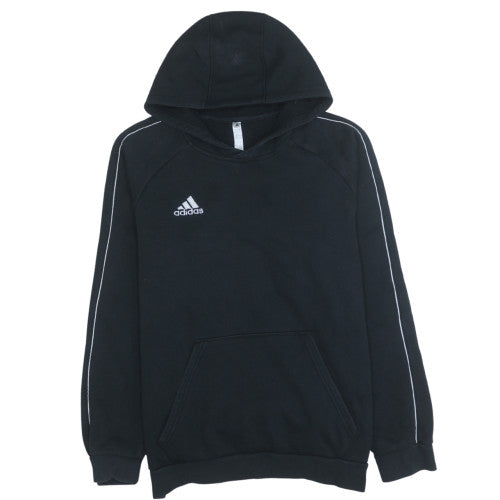 Mens UK Size M Adidas Black Pullover Hoodie