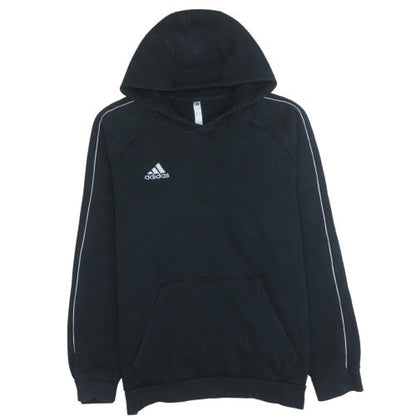 Mens UK Size M Adidas Black Pullover Hoodie