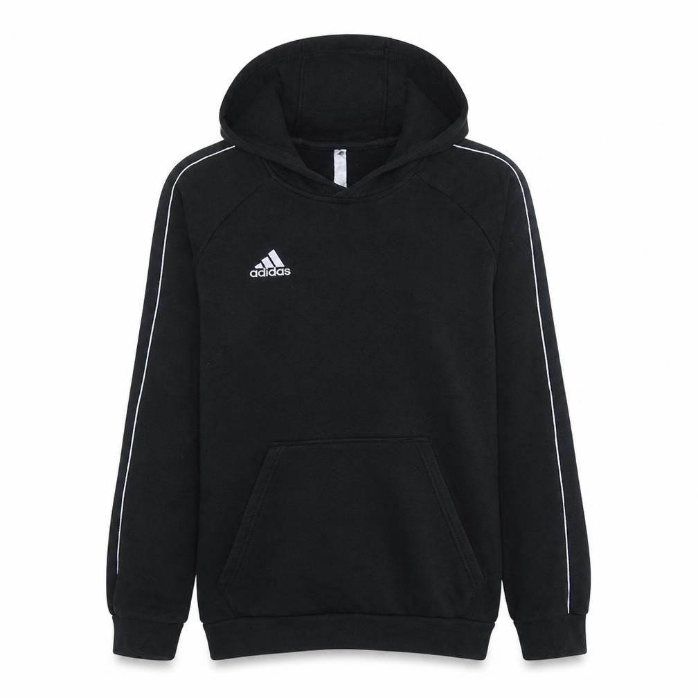 Mens UK Size M Adidas Black Pullover Hoodie