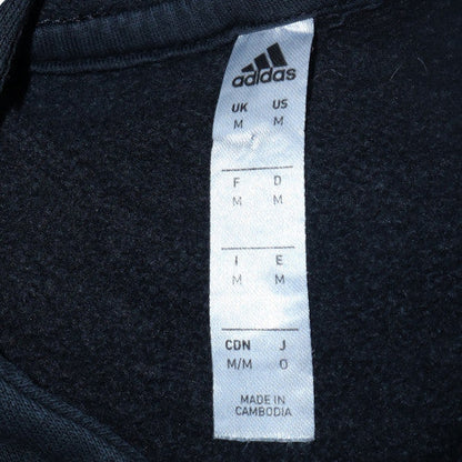 Mens UK Size M Adidas Black Pullover Hoodie