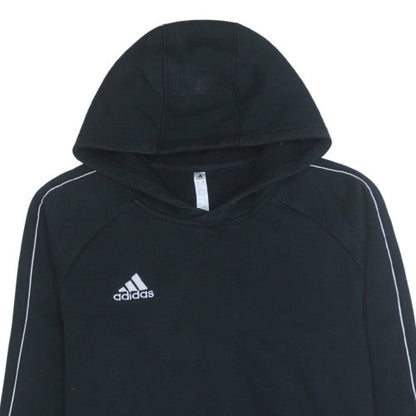 Mens UK Size M Adidas Black Pullover Hoodie