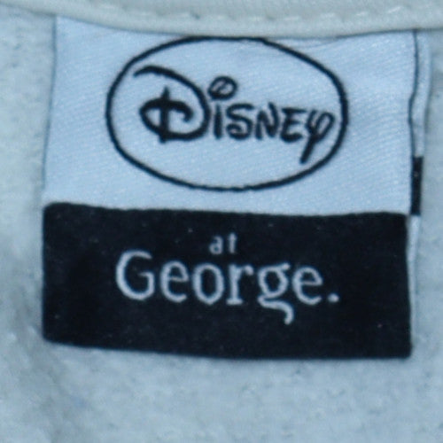 Womens UK Size M Disney at George White Pullover Sweatshirt