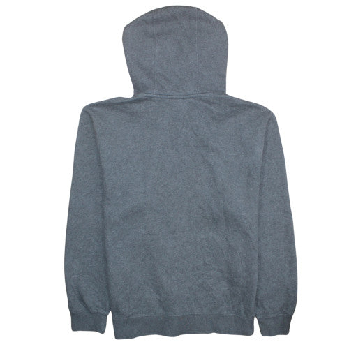 Mens UK Size L Nike Grey Full Zip Hoodie