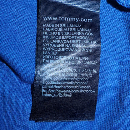 Tommy Hilfiger Men's Blue Slim Fit Cotton Polo Shirt 2XL