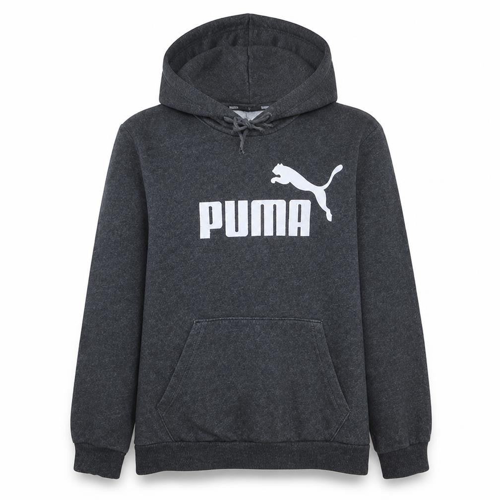 Mens UK Size S Puma Grey Pullover Hoodie