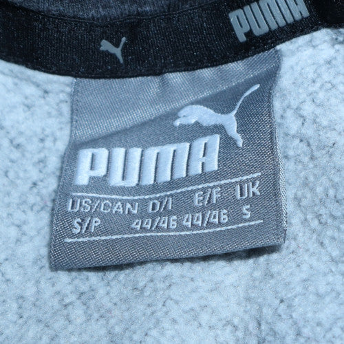 Mens UK Size S Puma Grey Pullover Hoodie