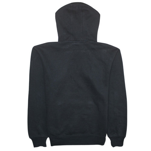 Fila Mens Black XL Pullover Hoodie with Logo Print