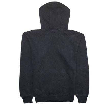 Fila Mens Black XL Pullover Hoodie with Logo Print
