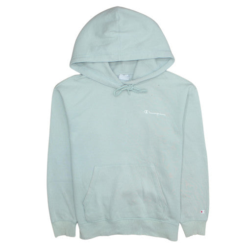 Womens UK Size M Champion Blue Pullover Hoodie