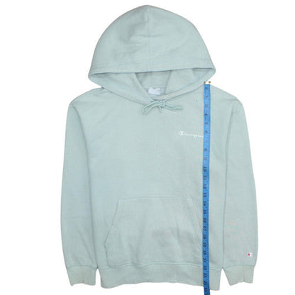 Womens UK Size M Champion Blue Pullover Hoodie