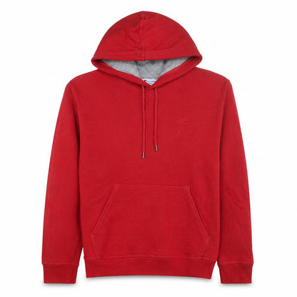 Mens UK Size M Champion Red Pullover Hoodie