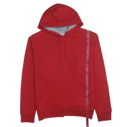 Mens UK Size M Champion Red Pullover Hoodie
