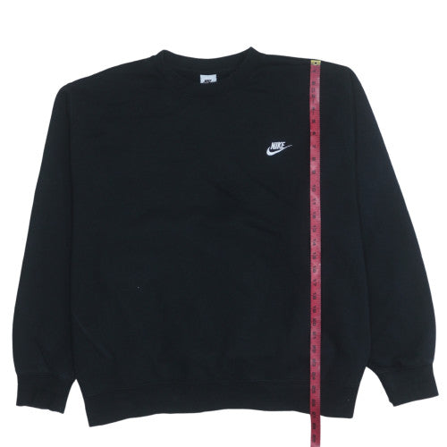 Womens UK Size 2XL Nike Black Pullover Sweatshirt