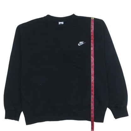 Womens UK Size 2XL Nike Black Pullover Sweatshirt
