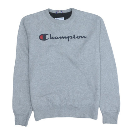 Mens UK Size S Champion Grey Pullover Sweatshirt
