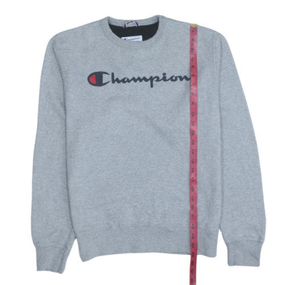 Mens UK Size S Champion Grey Pullover Sweatshirt