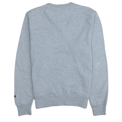 Mens UK Size S Champion Grey Pullover Sweatshirt