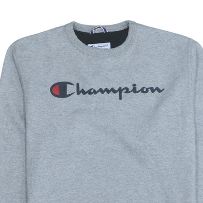 Mens UK Size S Champion Grey Pullover Sweatshirt
