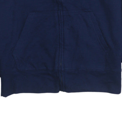 Levi's Boys Blue Full Zip Hoodie Size 14 Years Cotton Blend Logo Sweatshirt
