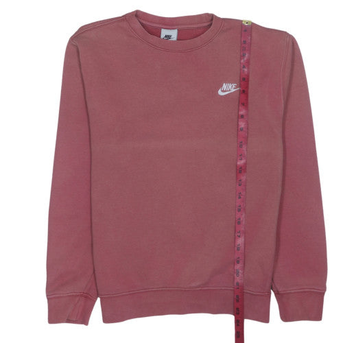 Womens UK Size XS Nike Pink Pullover Sweatshirt