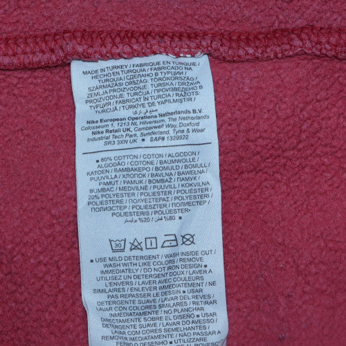Womens UK Size XS Nike Pink Pullover Sweatshirt