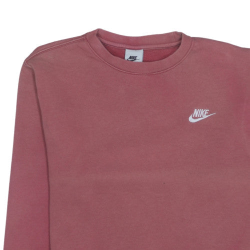 Womens UK Size XS Nike Pink Pullover Sweatshirt