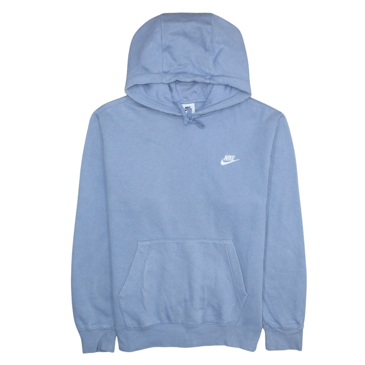 Mens UK Size M Nike Blue Pullover Hoodie