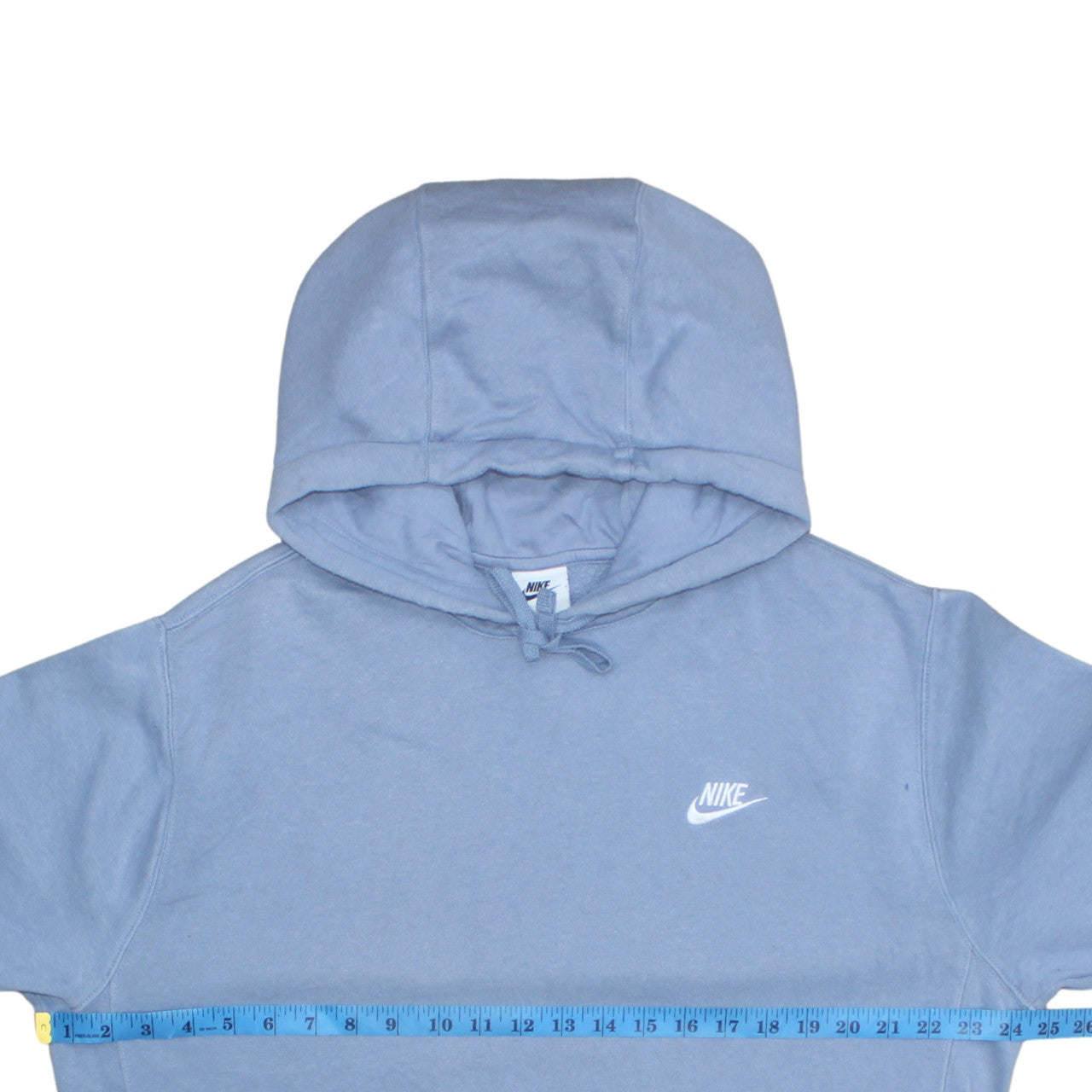 Mens UK Size M Nike Blue Pullover Hoodie
