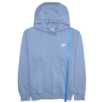Mens UK Size M Nike Blue Pullover Hoodie