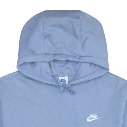 Mens UK Size M Nike Blue Pullover Hoodie