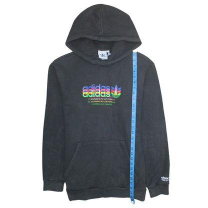 Mens UK Size 2XL Adidas Black Pullover Hoodie