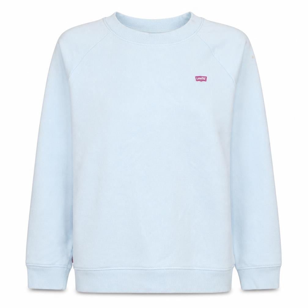 Womens UK Size XS Levi's Blue Pullover Sweatshirt