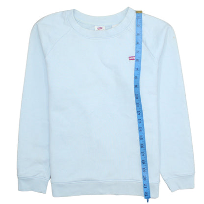 Womens UK Size XS Levi's Blue Pullover Sweatshirt