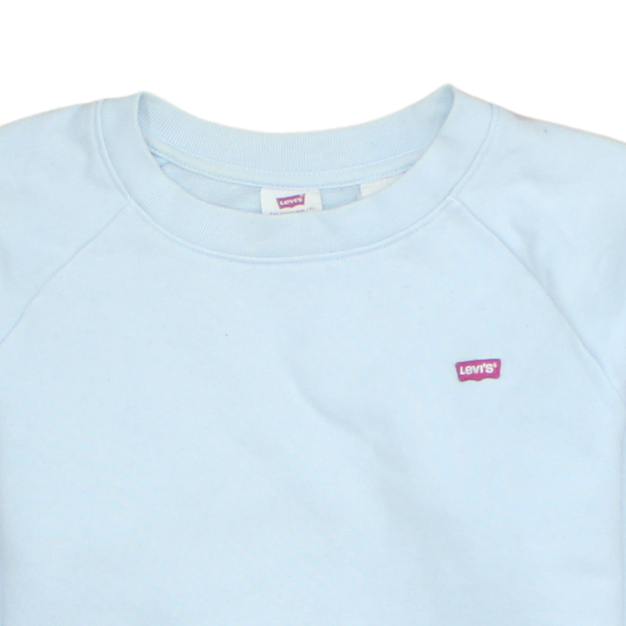 Womens UK Size XS Levi's Blue Pullover Sweatshirt