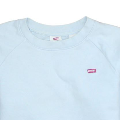 Womens UK Size XS Levi's Blue Pullover Sweatshirt