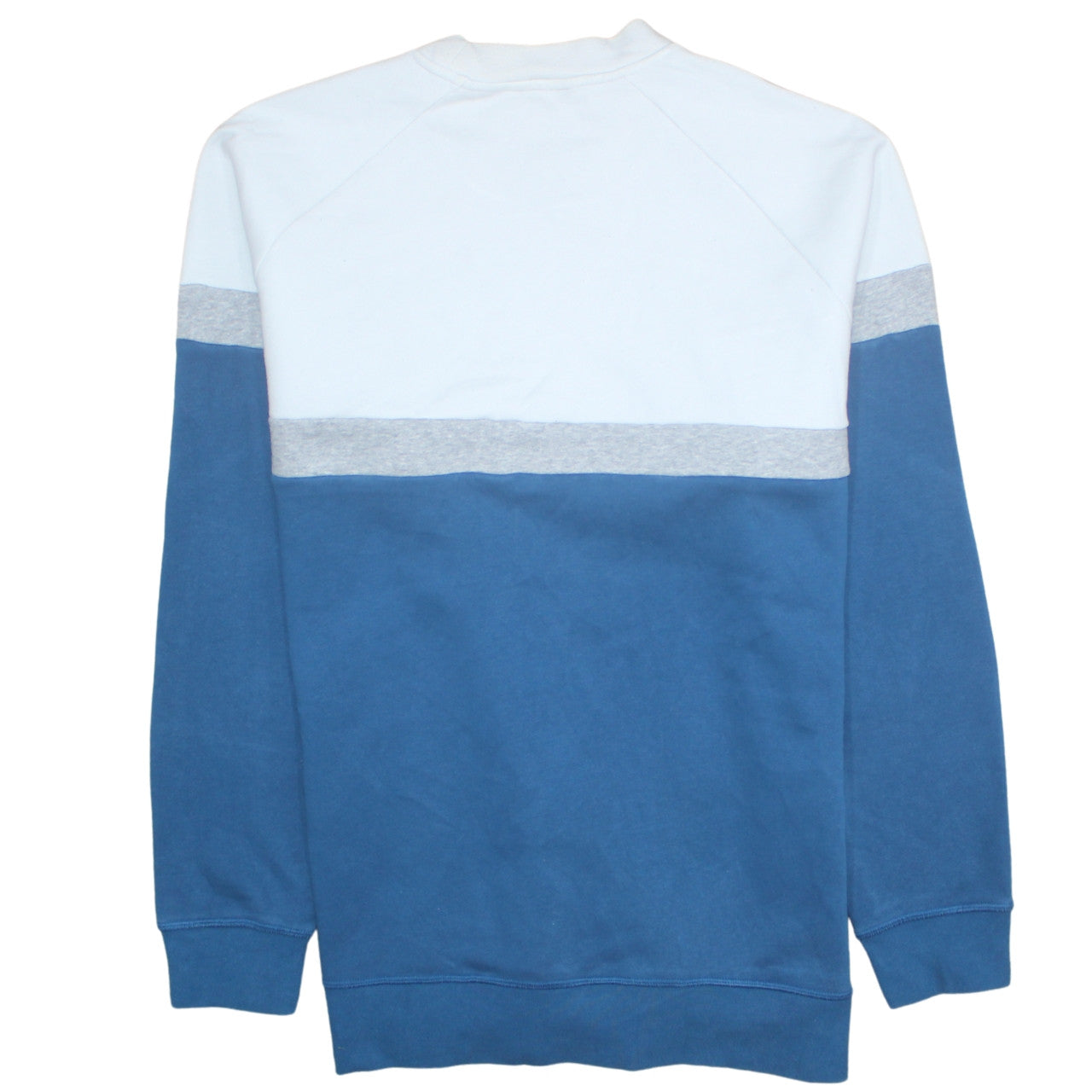 Mens UK Size XL Adidas Blue Pullover Sweatshirt