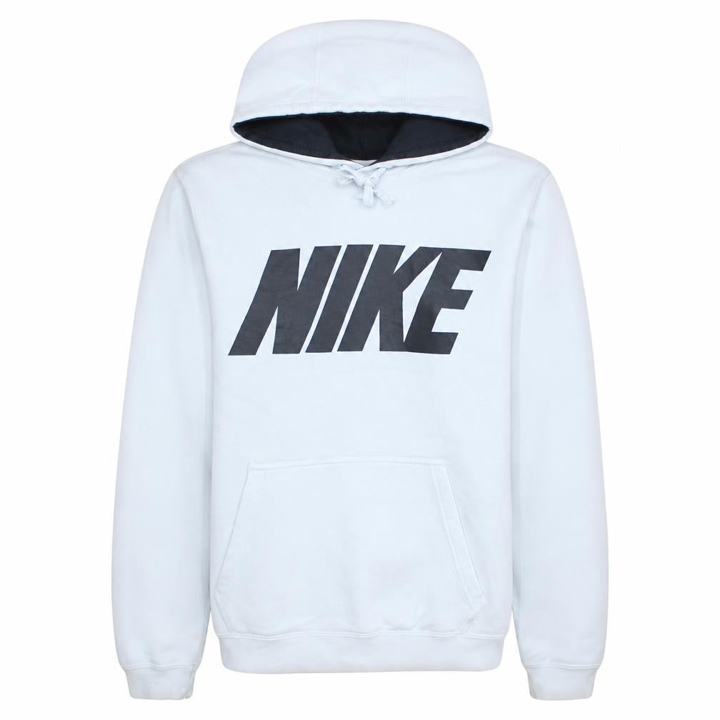 Mens UK Size S Nike White Pullover Hoodie