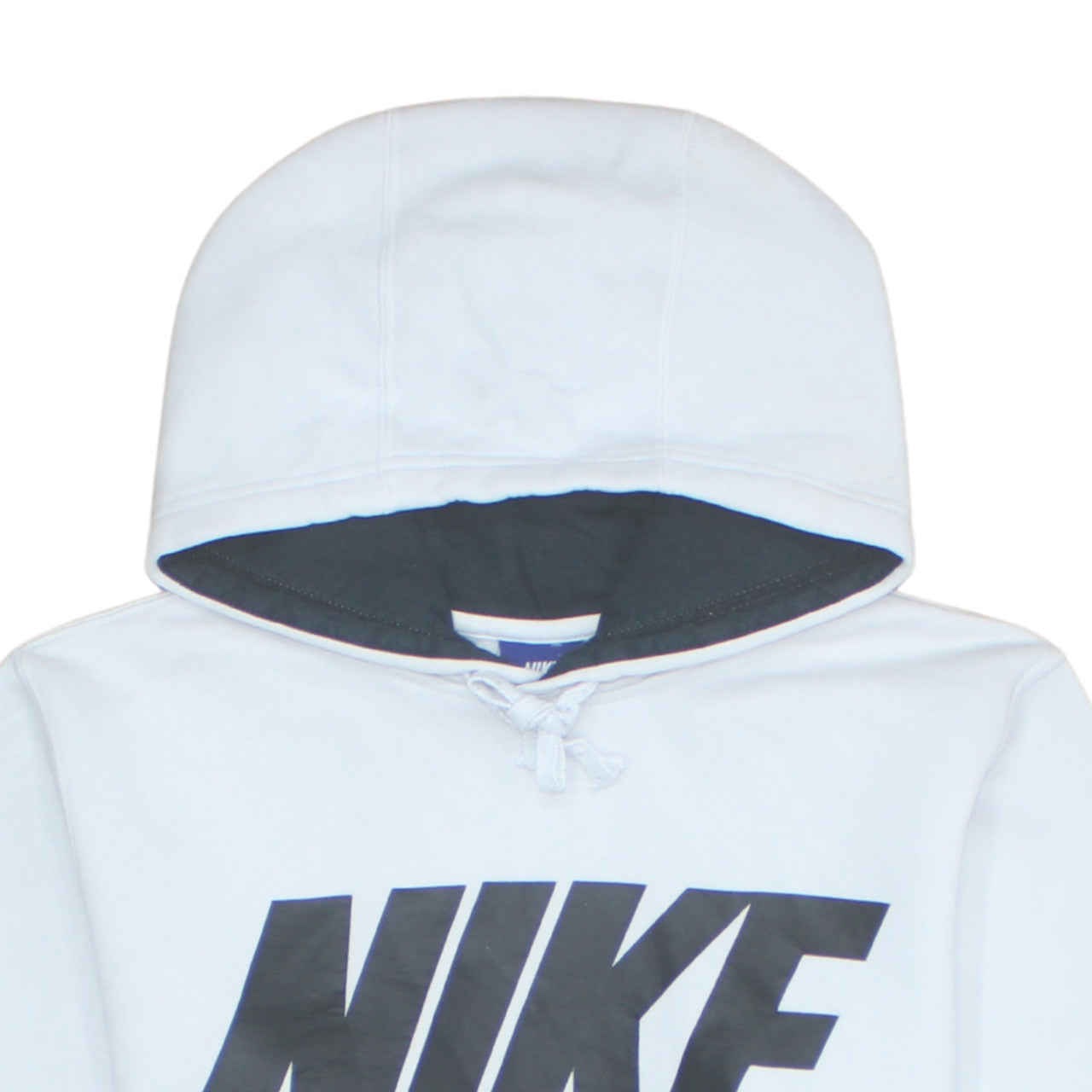 Mens UK Size S Nike White Pullover Hoodie