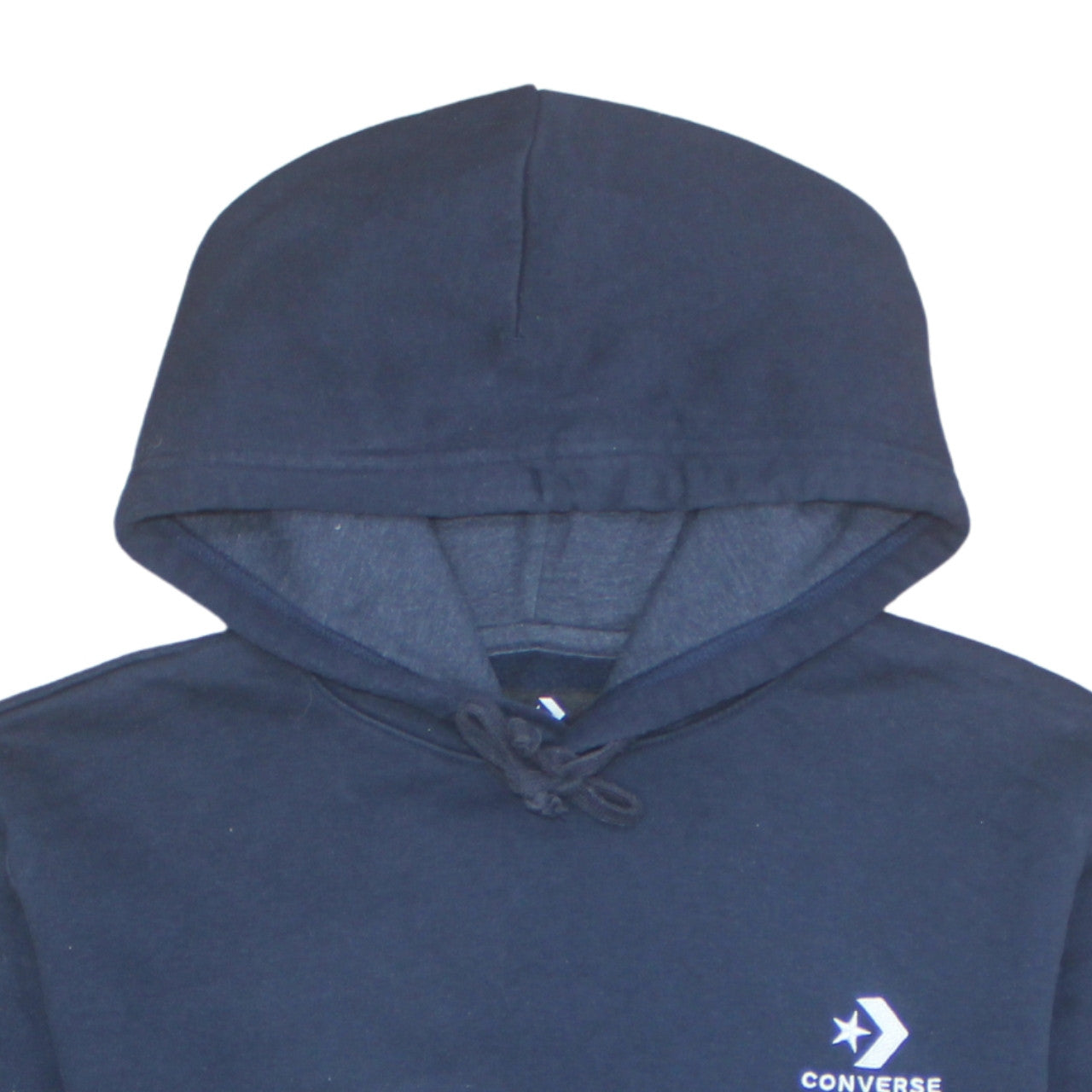 Mens UK Size M Converse Blue Pullover Hoodie