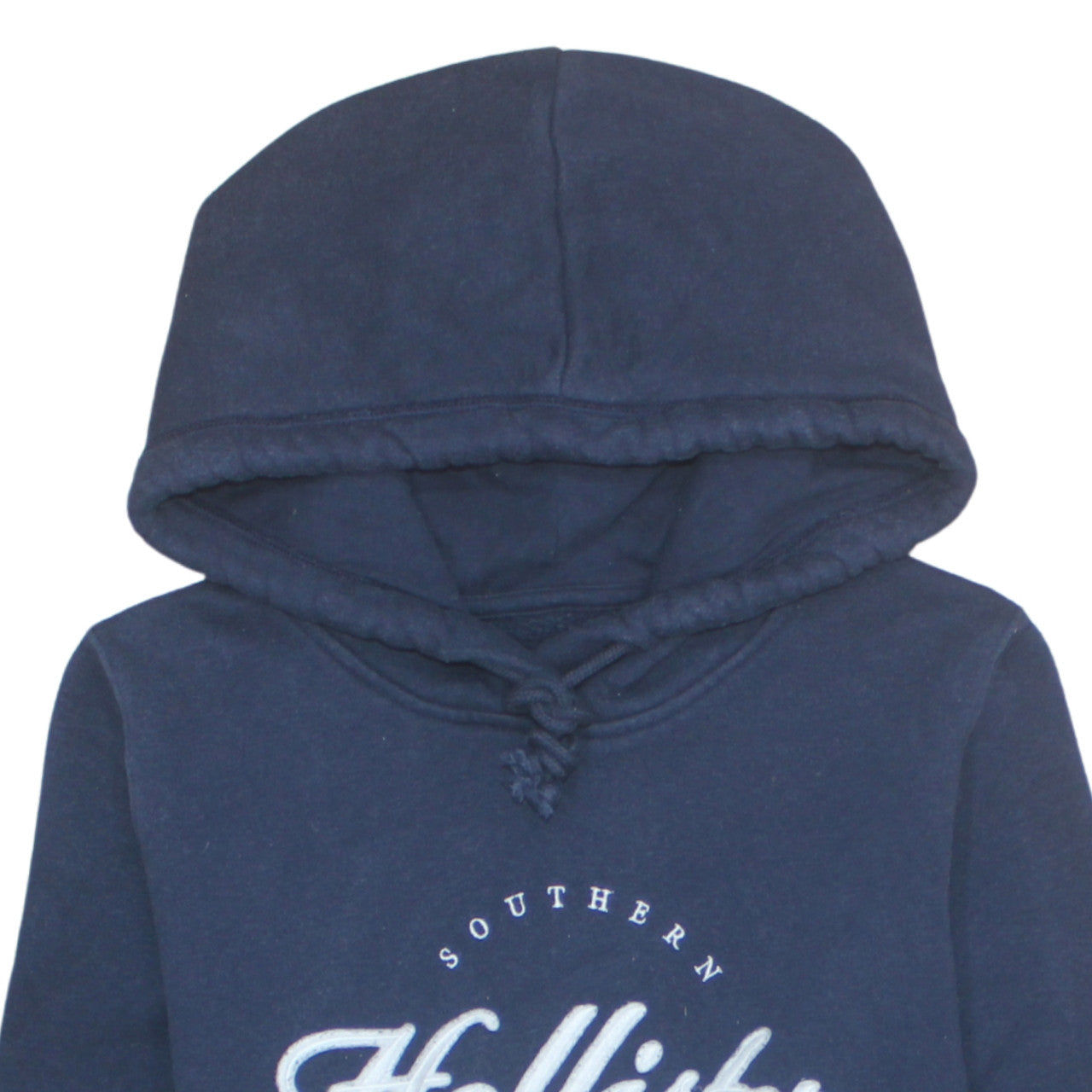 Mens UK Size M Hollister Blue Pullover Hoodie