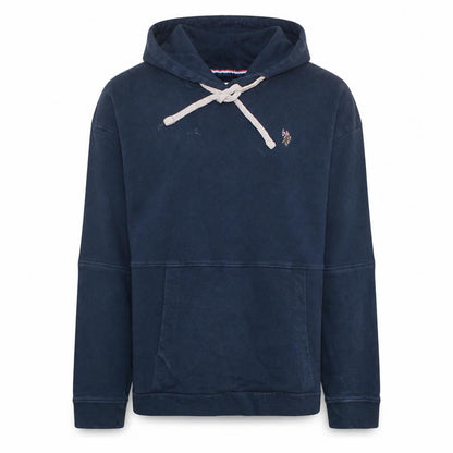 Womens UK Size 2XL U.S. Polo Assn. Blue Pullover Hoodie
