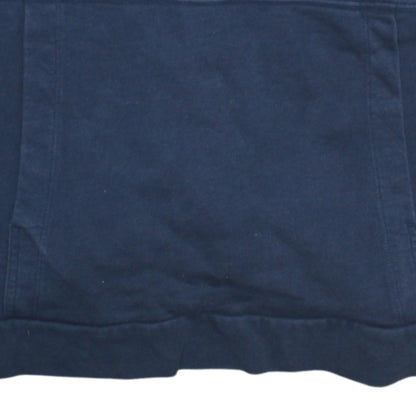 Womens UK Size 2XL U.S. Polo Assn. Blue Pullover Hoodie
