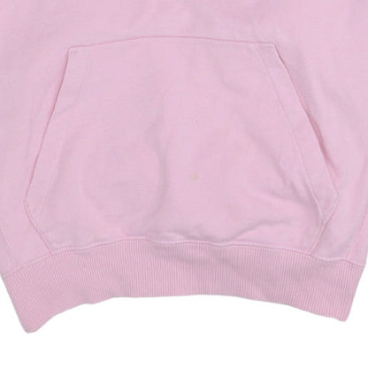 Womens UK Size S Champion Pink Pullover Hoodie