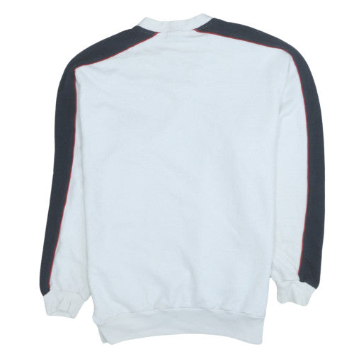 Mens UK Size M Fila White Pullover Sweatshirt