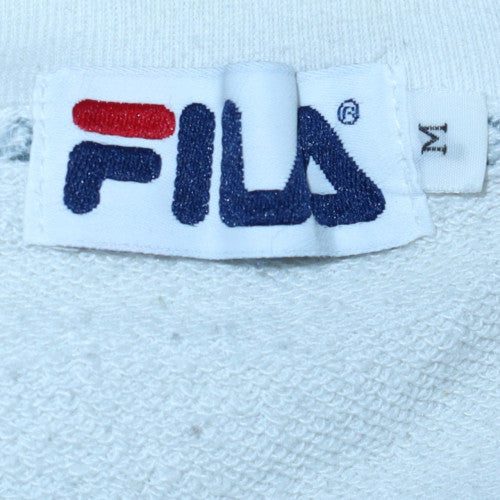 Mens UK Size M Fila White Pullover Sweatshirt