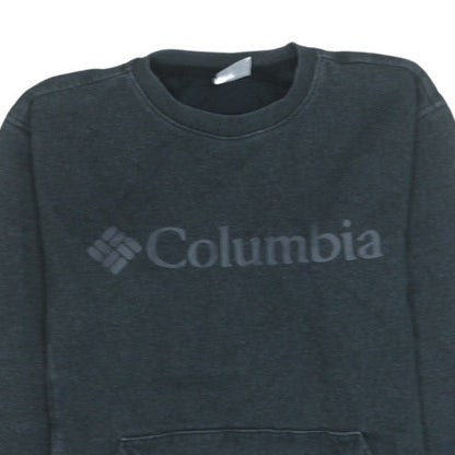 Mens UK Size M Columbia Black Pullover Sweatshirt