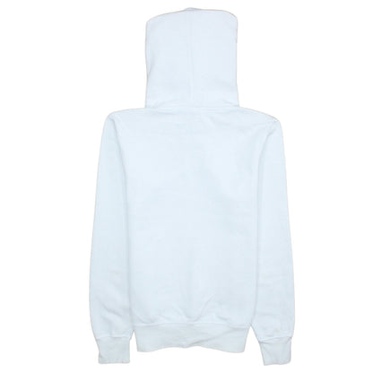 Mens UK Size M Champion White Pullover Hoodie