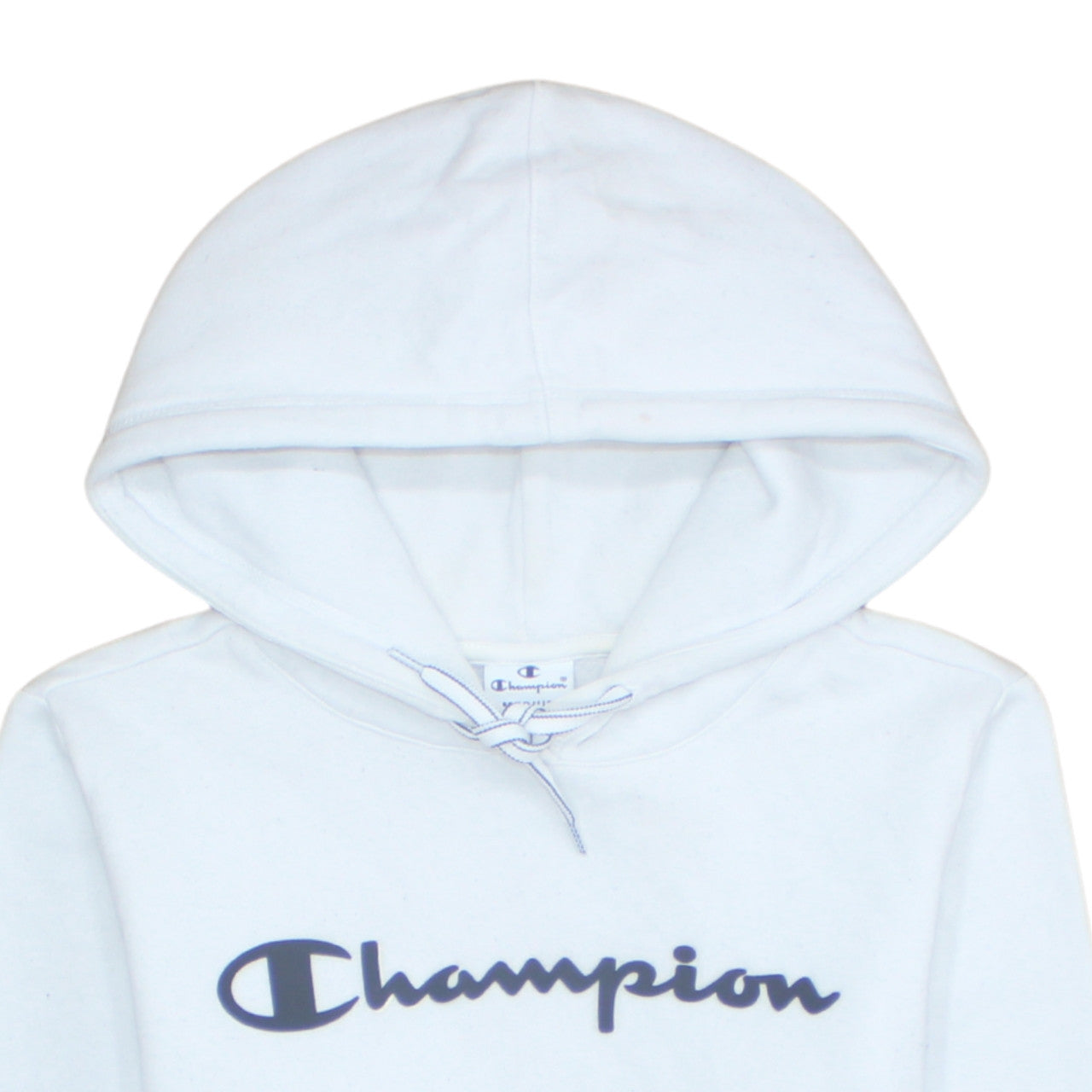 Mens UK Size M Champion White Pullover Hoodie